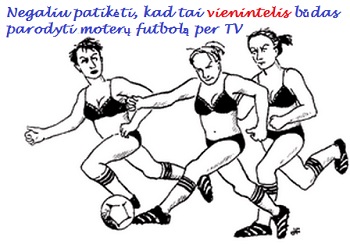 Moter futbolas