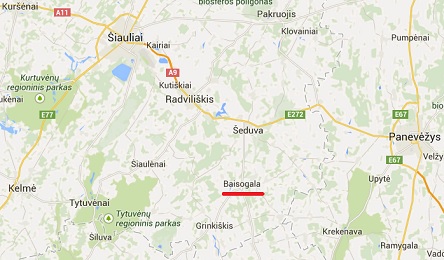 Baisogala emlapyje