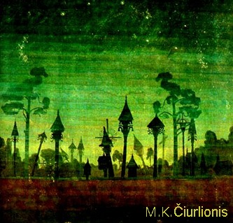 M.K.Ciurlionis. Zemaiciu kapines