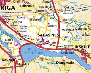 Doles sala map