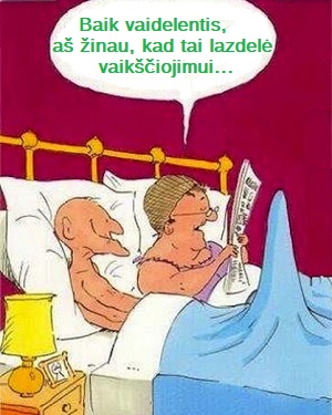 Lazdel vaikiojimui