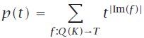 Polynomial invariant