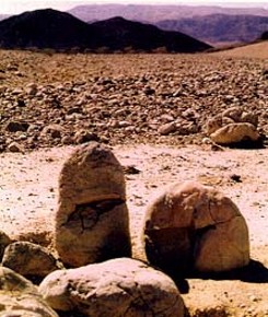 Massebot at Negev